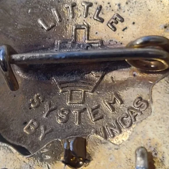 Vintage Lutheran SS Sunday School Second Year Pin Badge Little System Enamel - Picture 5 of 6